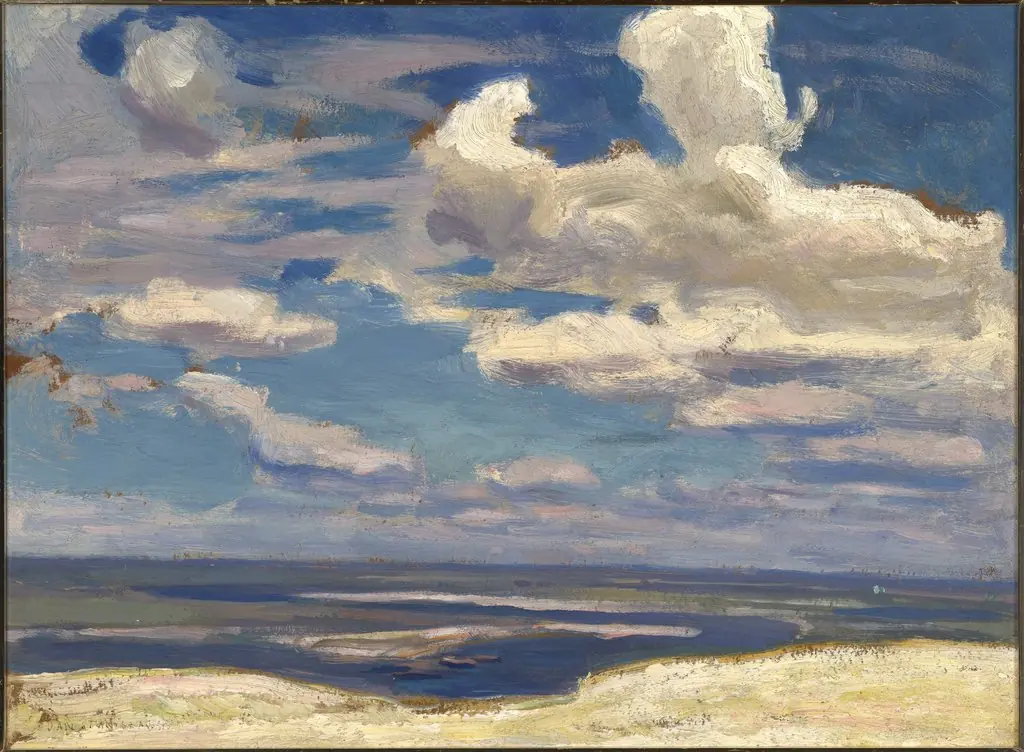 Cloud over the Dnieper River, by Jan Stanisławski