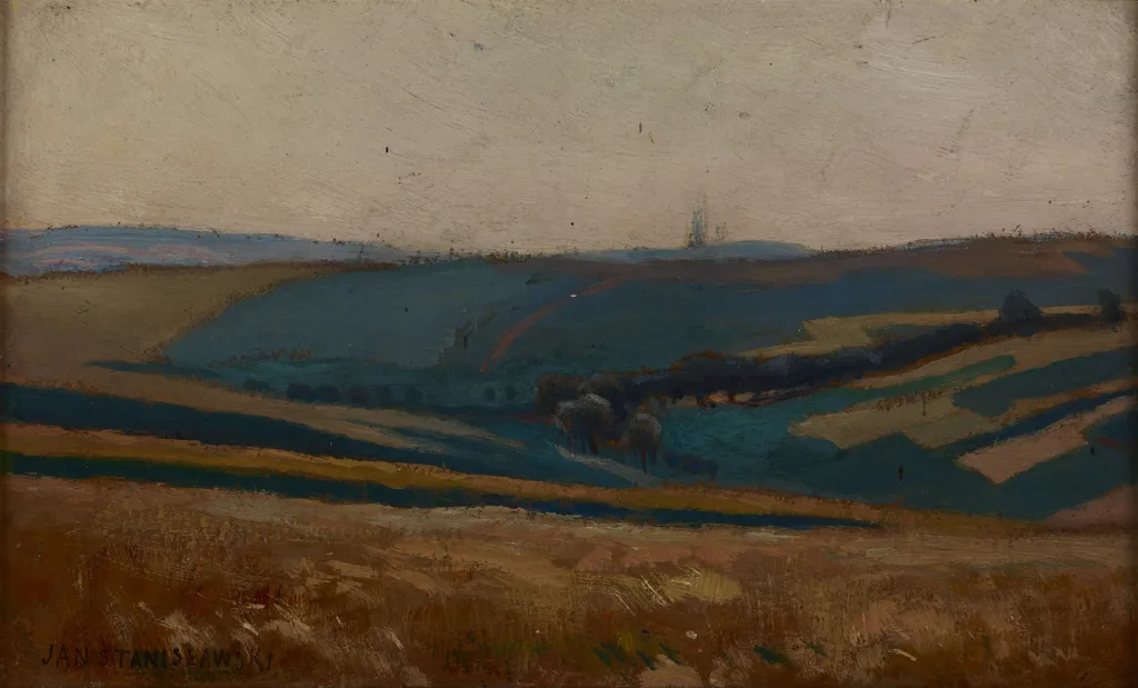 Field-Patches, by Jan Stanisławski, unspecified, 1899