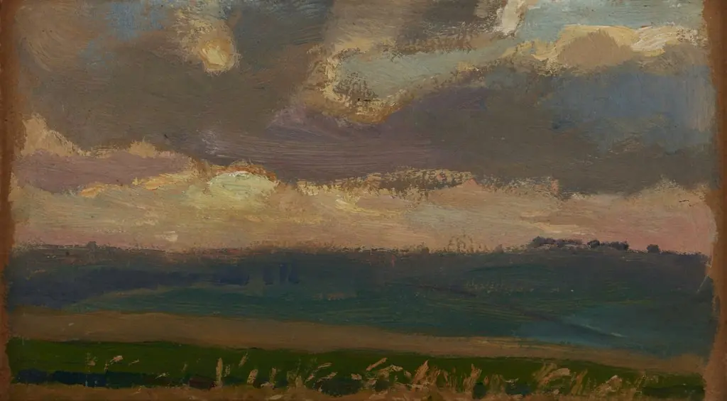 Fields at Proszowice, by Jan Stanisławski