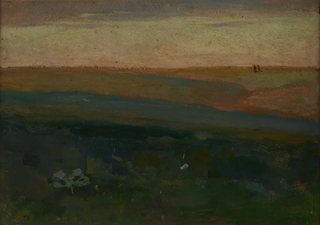 Green Steppe in the Ukraine, by Jan Stanisławski, unspecified, 1904