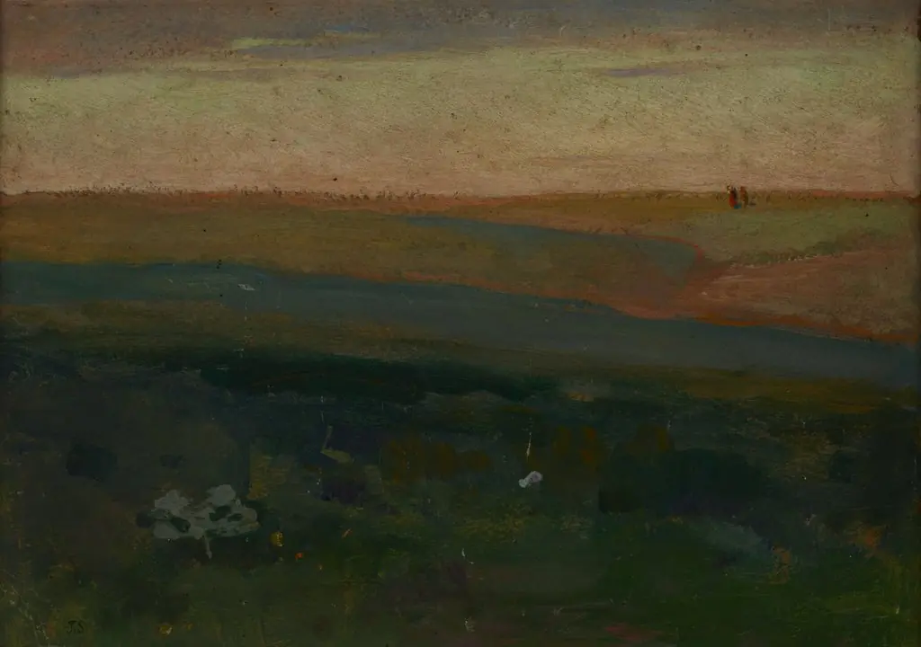 Green Steppe in the Ukraine, by Jan Stanisławski
