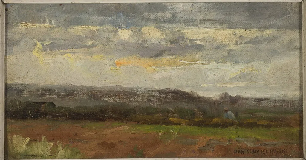 Landscape, by Jan Stanisławski, unspecified, 1893