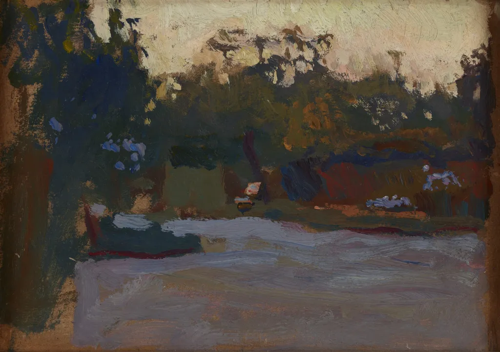 Landscape Sketch, by Jan Stanisławski, unspecified, 1904