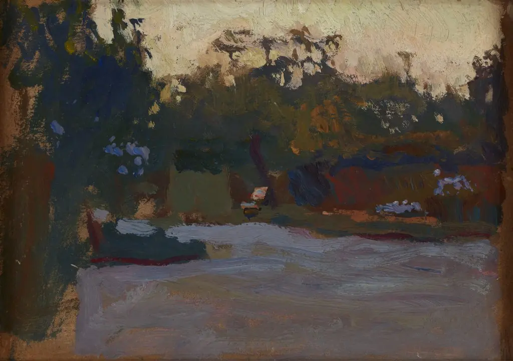Landscape Sketch, by Jan Stanisławski
