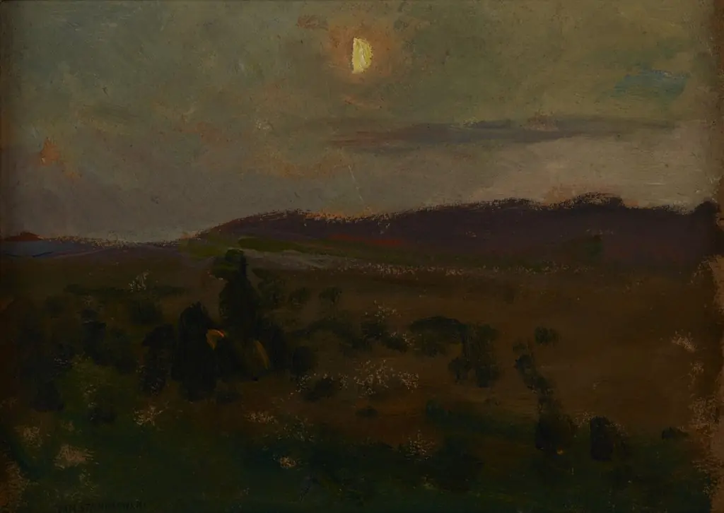 Moonrise, by Jan Stanisławski