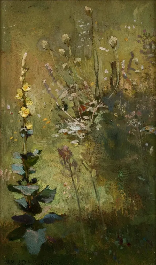 Mullein, by Jan Stanisławski