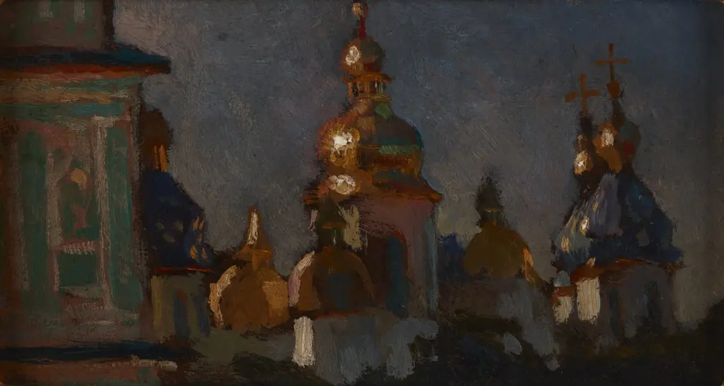Orthodox Church of St Sofia in Kyiv, by Jan Stanisławski