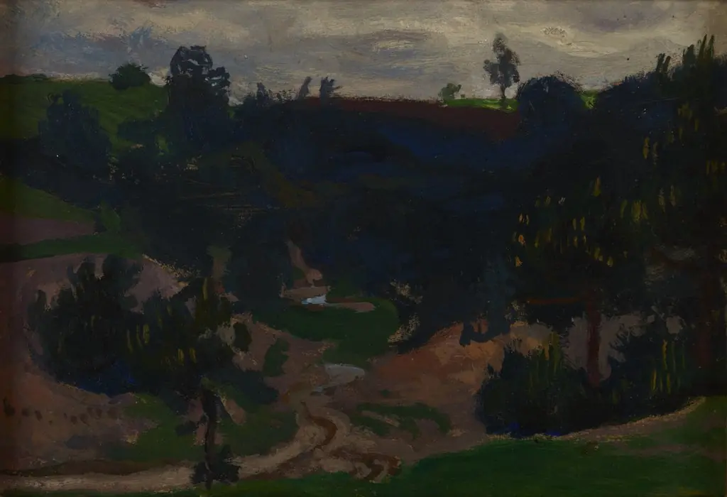 Pine-Trees, by Jan Stanisławski