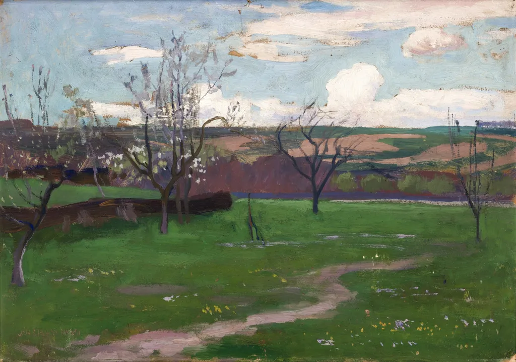 Spring, by Jan Stanisławski, unspecified, 1903