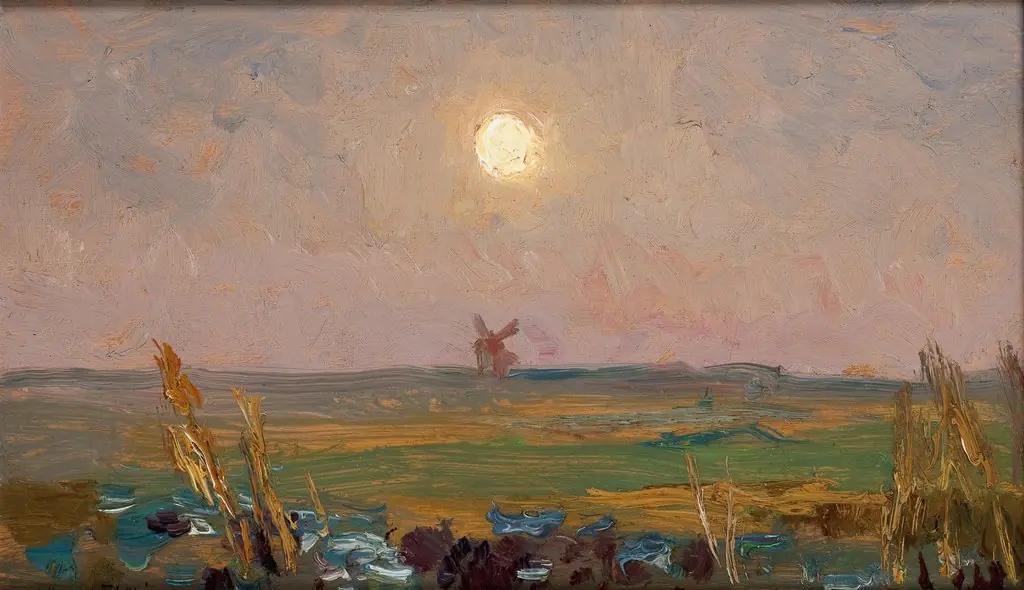 Sun, by Jan Stanisławski
