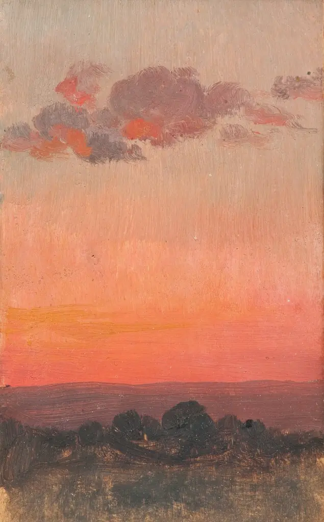Sunset, by Jan Stanisławski