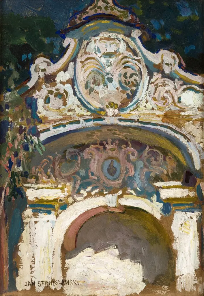 The Vasas' Gate in Kyiv, by Jan Stanisławski