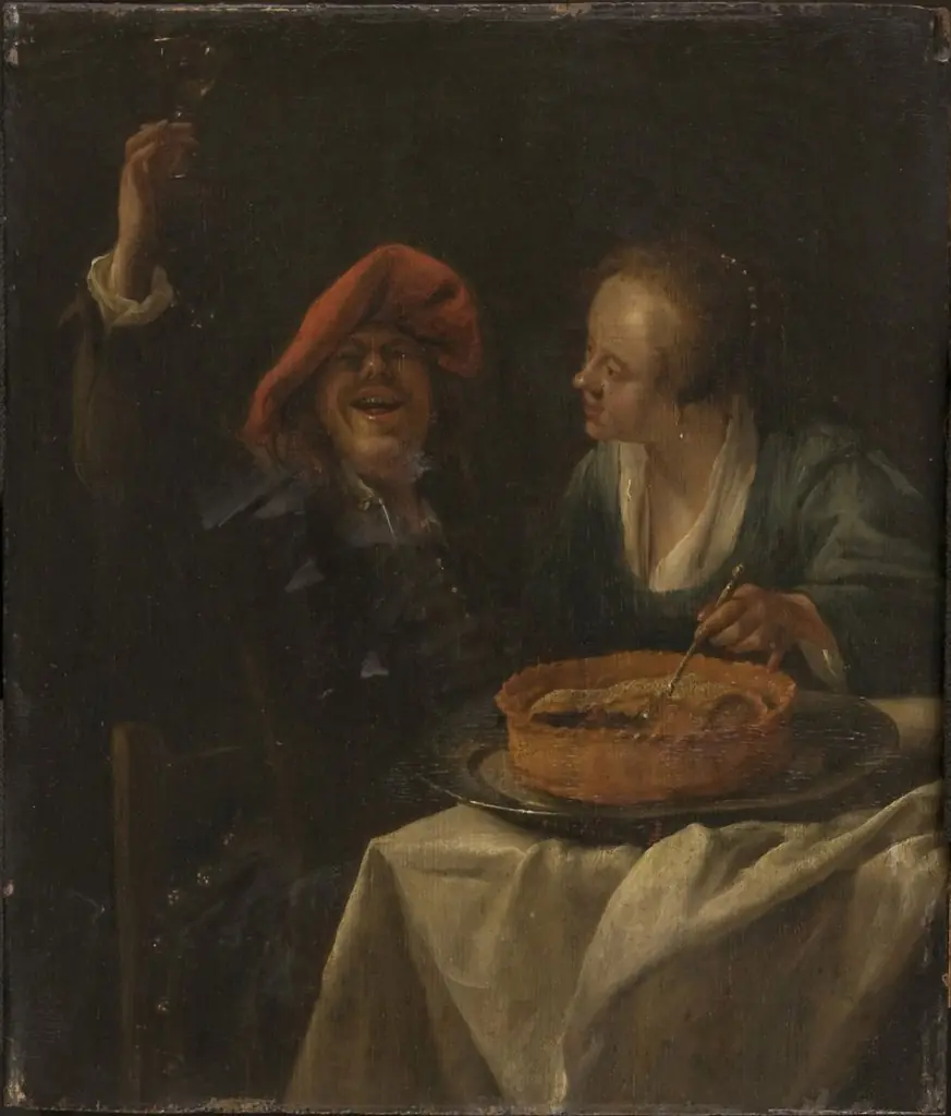 Happy Lovers, by Jan Steen