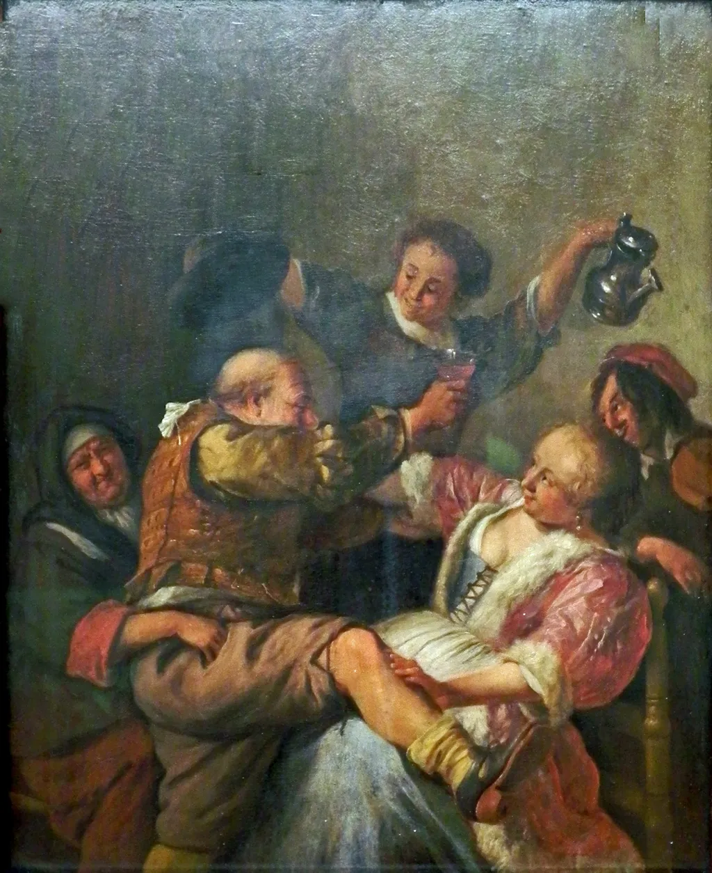 Loose Company, by Jan Steen, oil