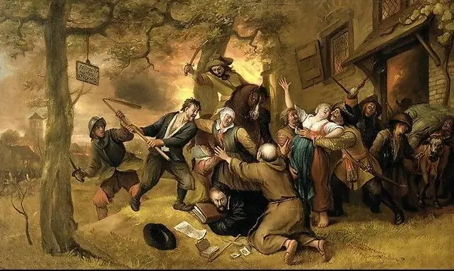 Marauders Attacking Peasants, by Jan Steen
