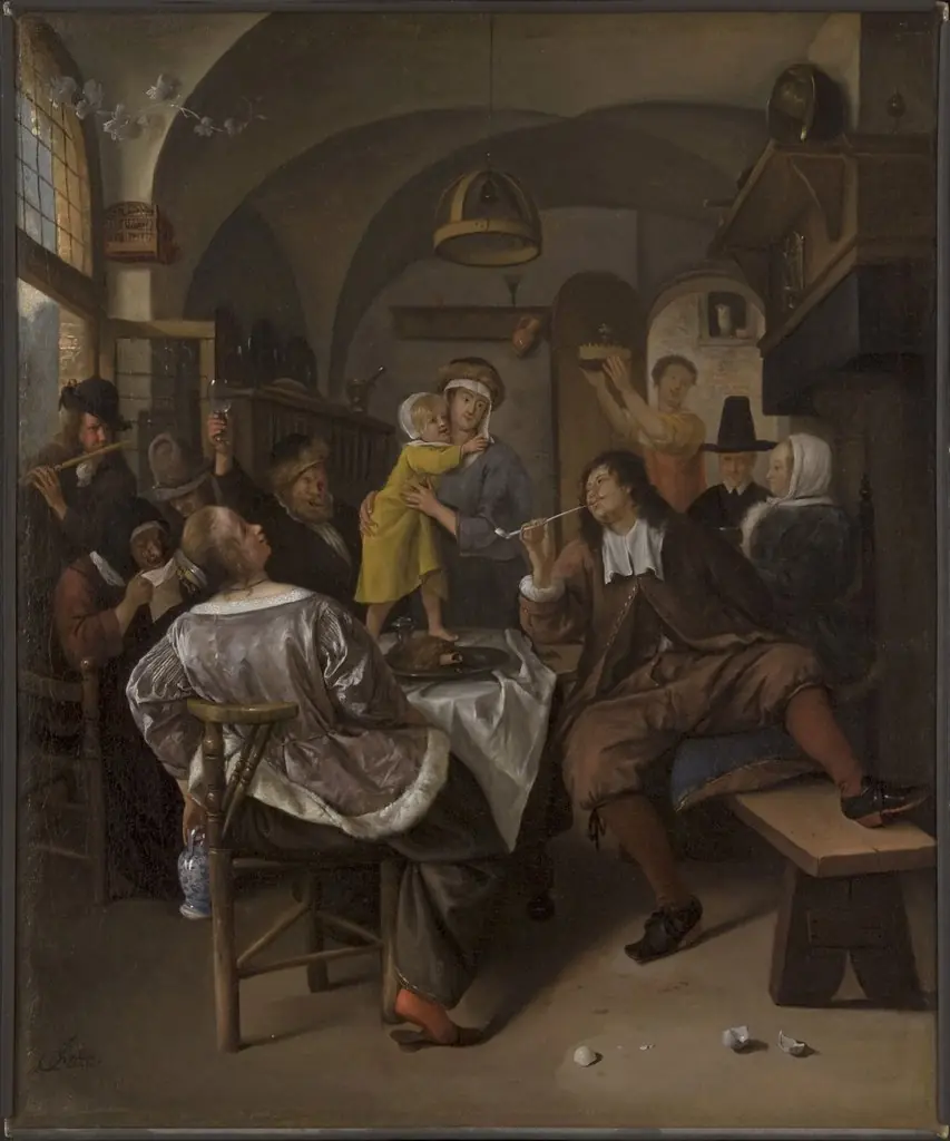 Merry Company, by Jan Steen