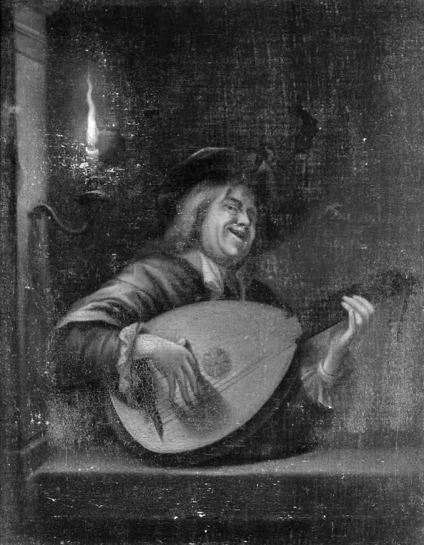 Singer with a Guitar, by Jan Steen