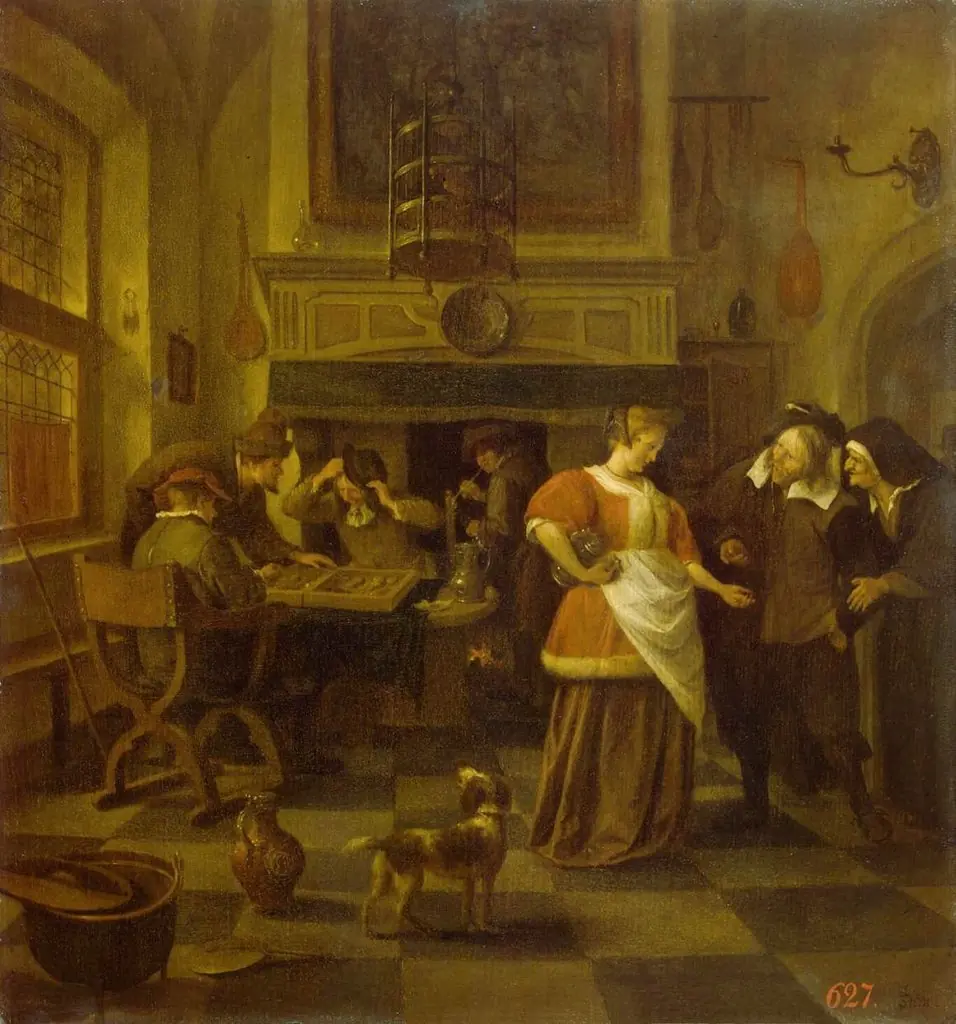 Tavern Scene, by Jan Steen