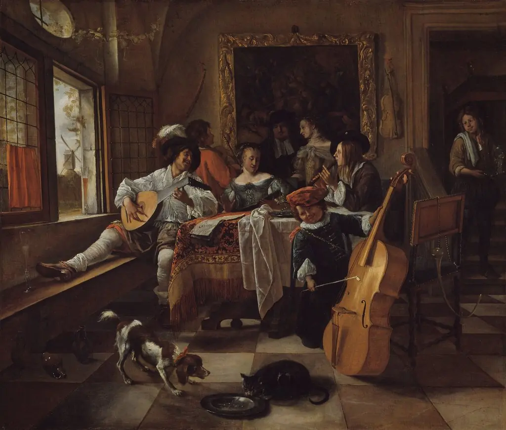 The Family Concert, by Jan Steen