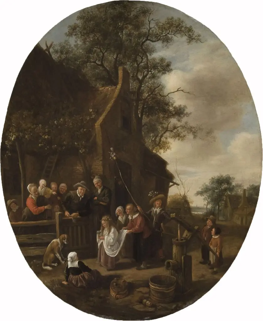 The May Queen, by Jan Steen