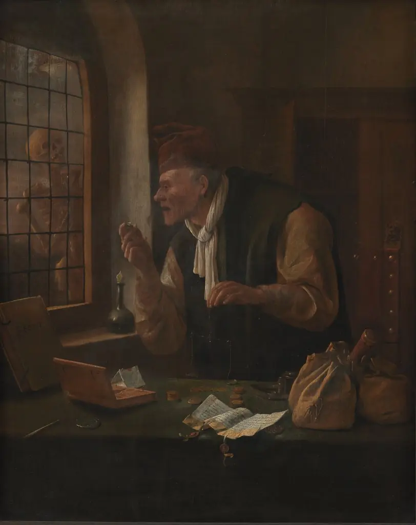 The Miser, by Jan Steen