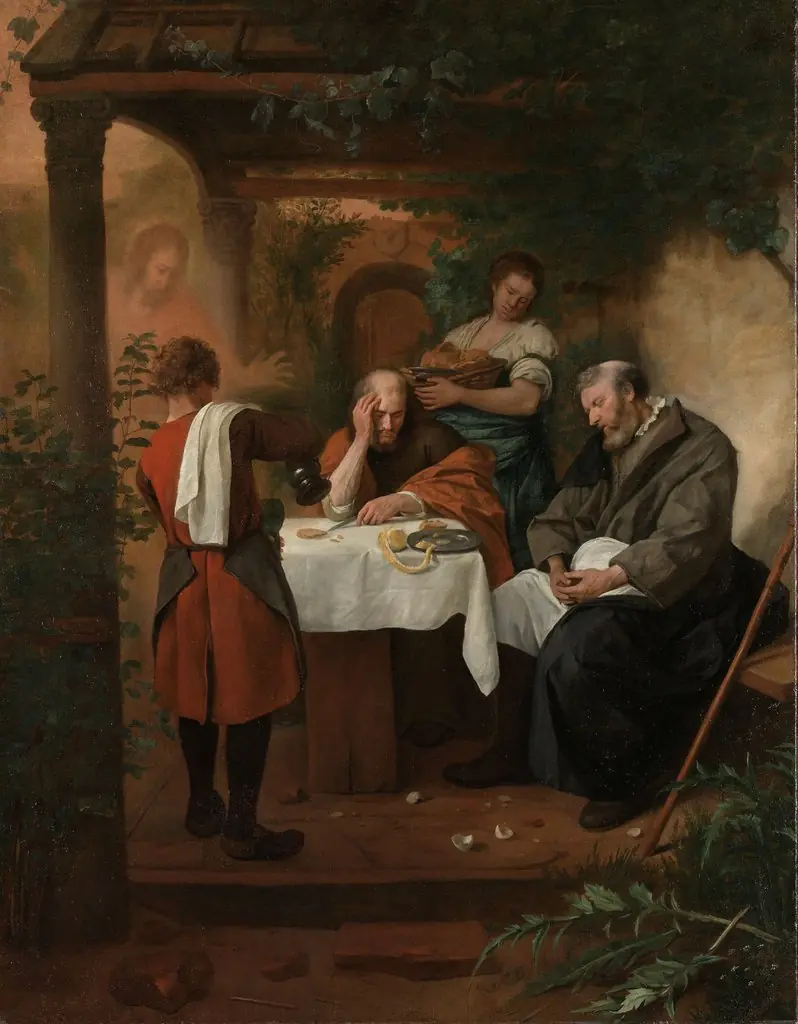 The supper at Emmaus, by Jan Steen, 1666