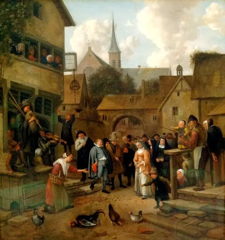 The Village Wedding, by Jan Steen