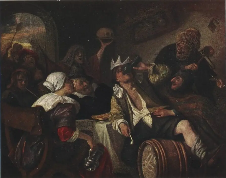 Twelfth-Night Feast, by Jan Steen