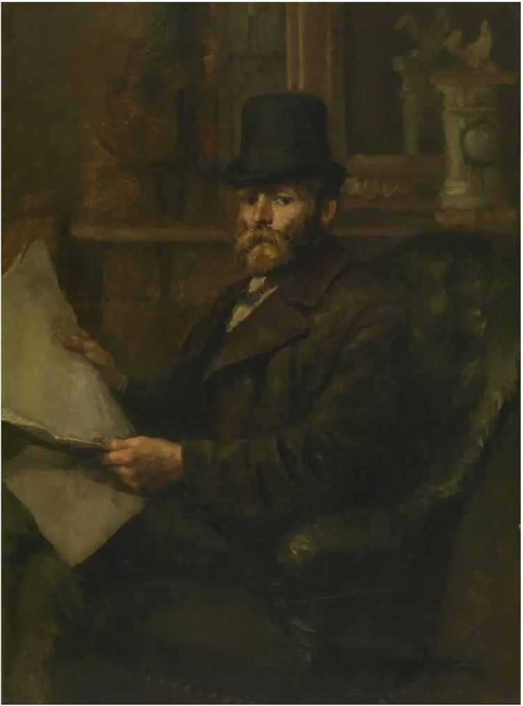The sculptor Robert Fabri, by Jan Stobbaerts
