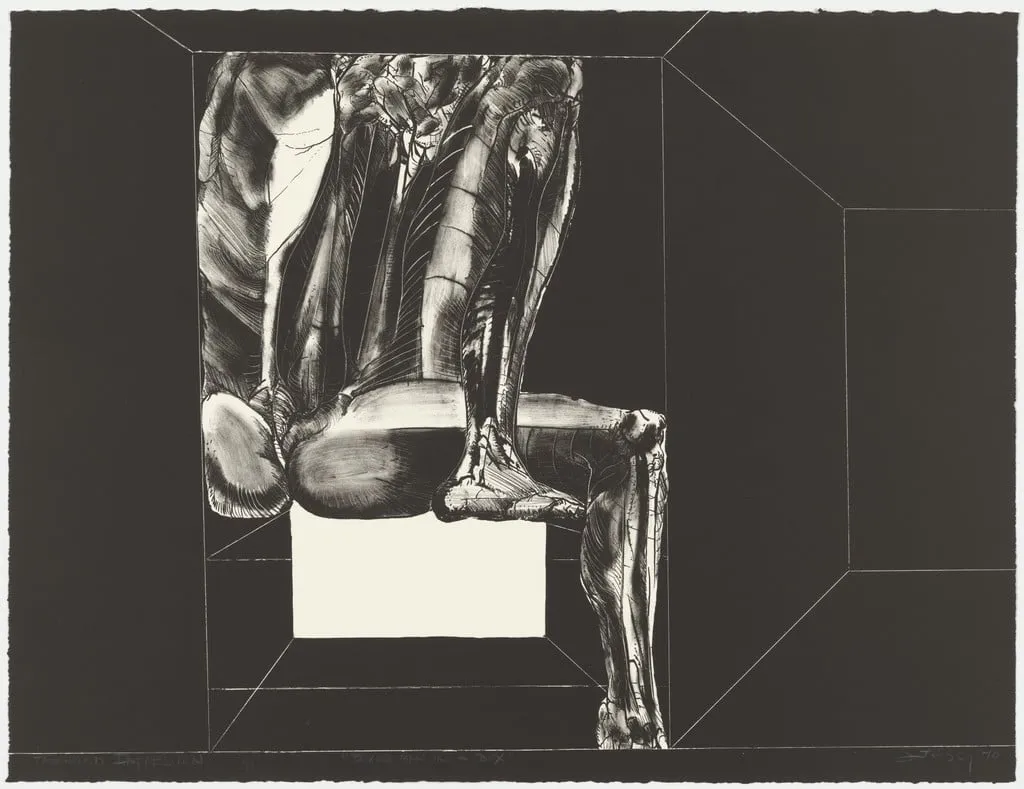 Untitled, by Jan Stussy, ink, 1970
