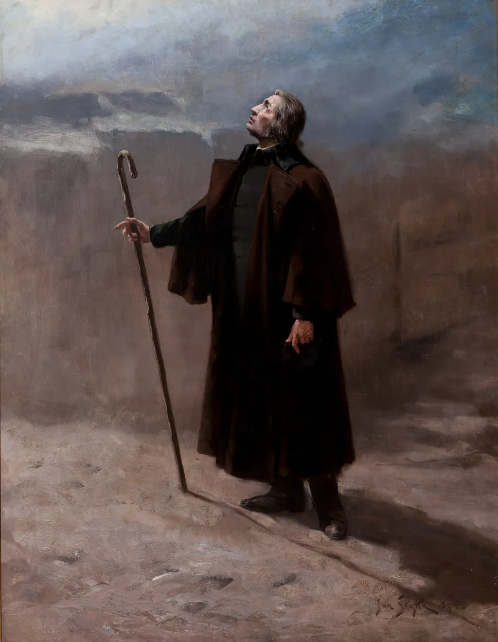 Mickiewicz as a Pilgrim, by Jan Styka, oil, 1898