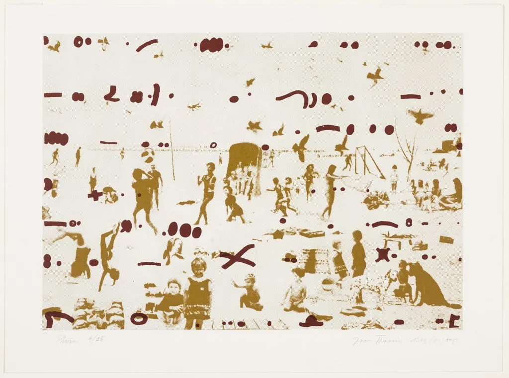 Untitled, by Jan Tarasin, ink, 1983