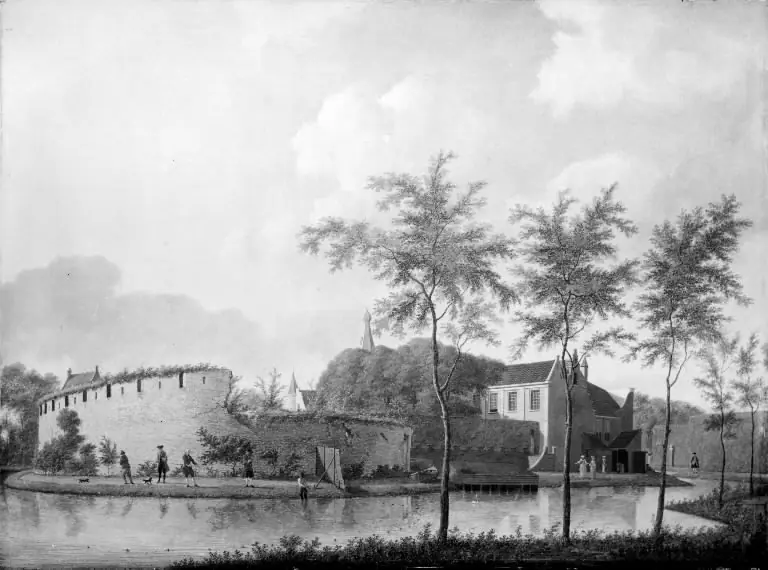 A Manor House, by Jan ten Compe