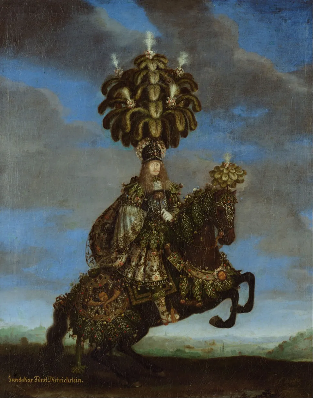 Gundakar, Prince of Dietrichstein (1623-1690), by Jan Thomas van Ieperen, oil, 1667
