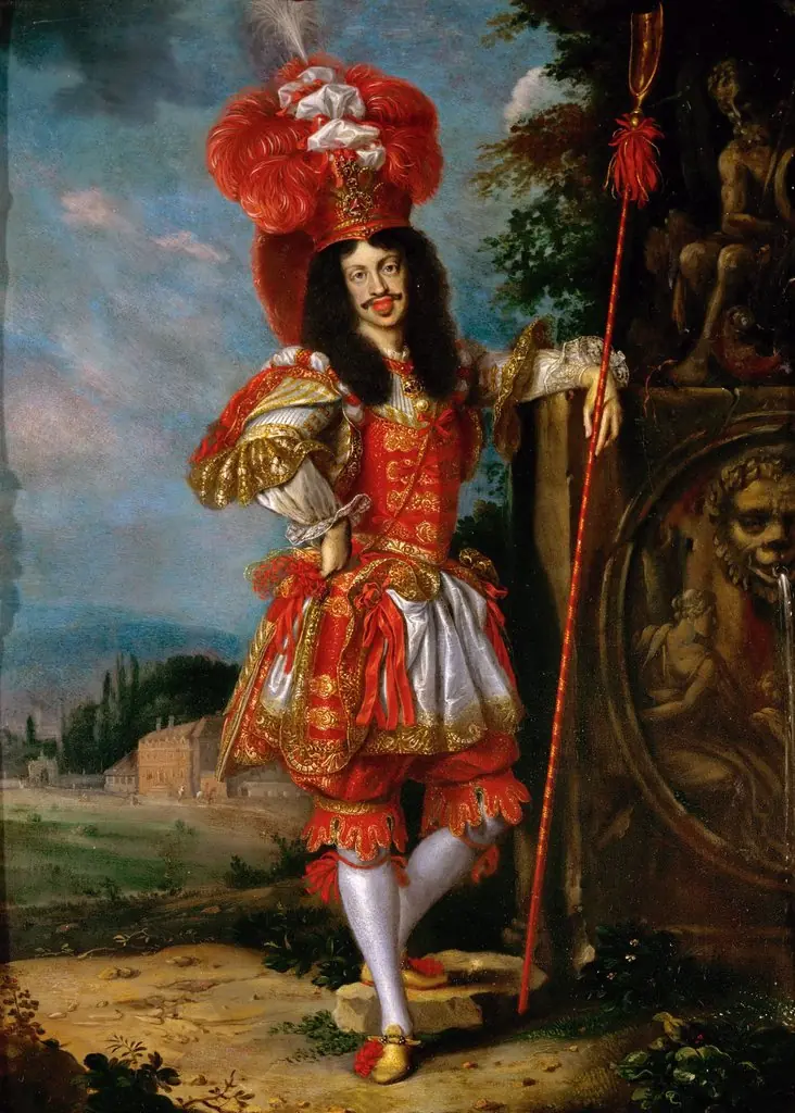 Leopold I as Acis in the play "La Galatea", by Jan Thomas van Ieperen