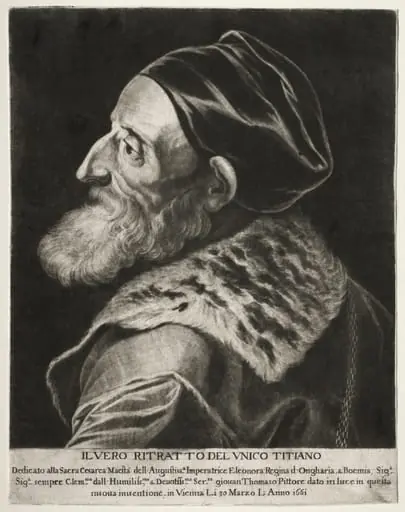 Portrait of Titian, by Jan Thomas van Ieperen