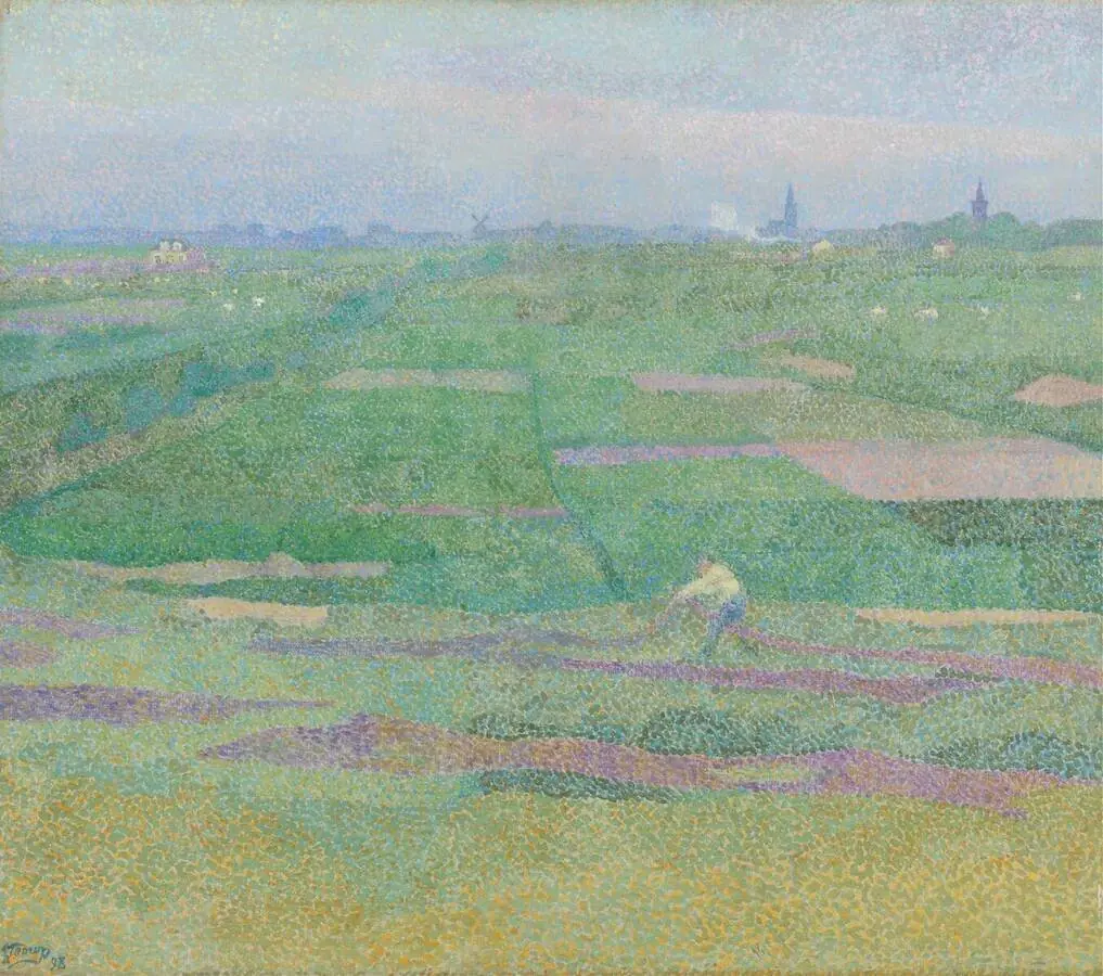 Aan de duinzoom, by Jan Toorop