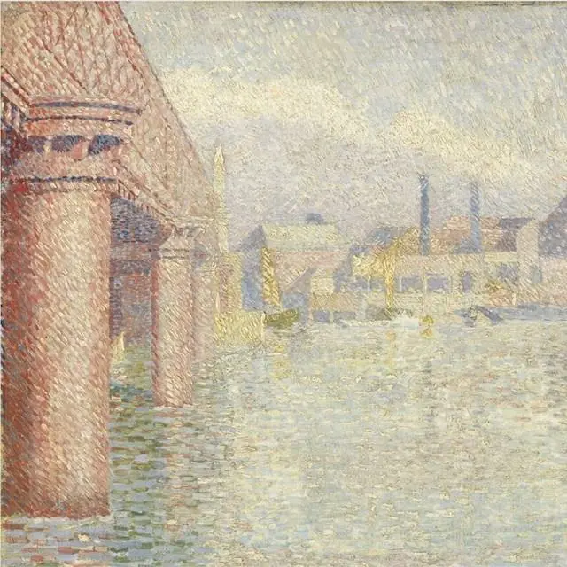 Bridge in London, by Jan Toorop