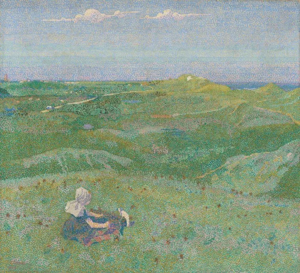In de duinen, by Jan Toorop