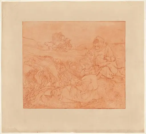 Net Menders, by Jan Toorop