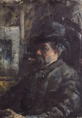 Portrait of the painter Vogels, by Jan Toorop