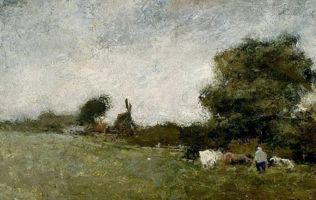 Weidelandschap, by Jan Toorop