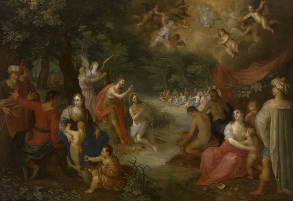 The Baptism of Christ, by Jan van Balen