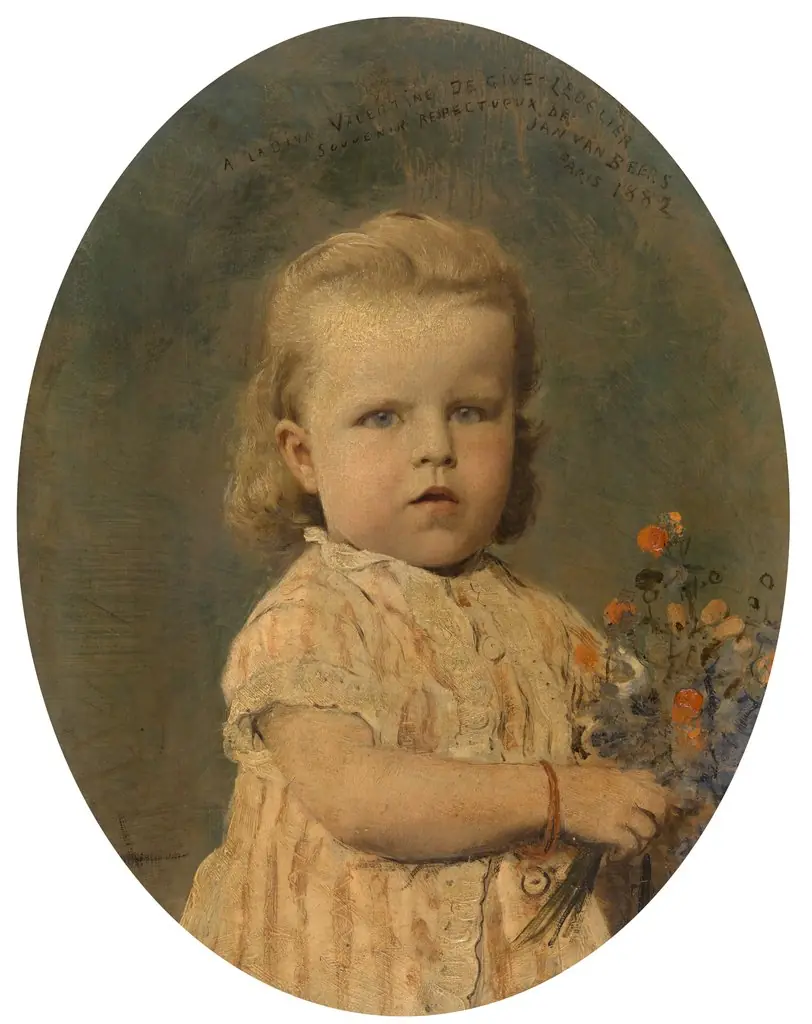 Carolina Amalia LeDelier, daughter of Valentine De Give - leDelier