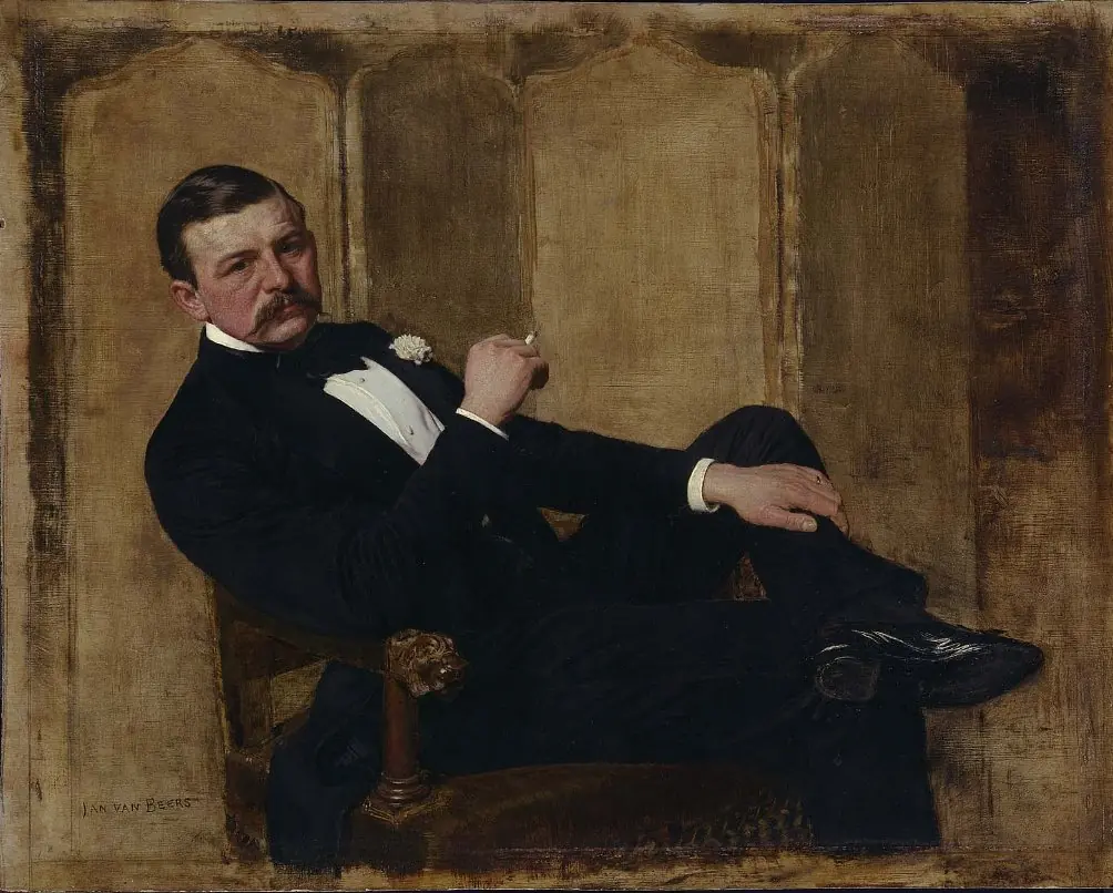 Portrait of a Man, by Jan van Beers