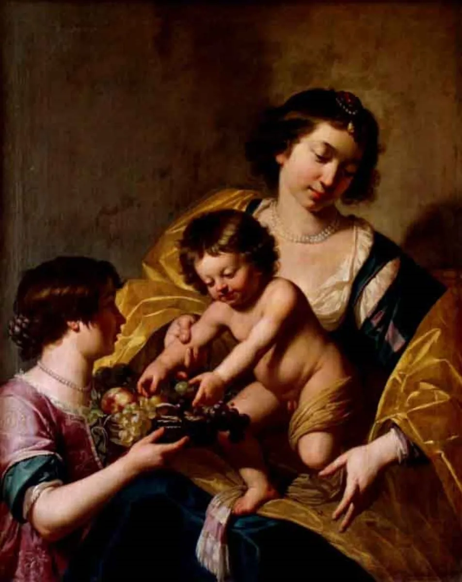 Maria cu pruncul, by Jan van Bijlert, unspecified