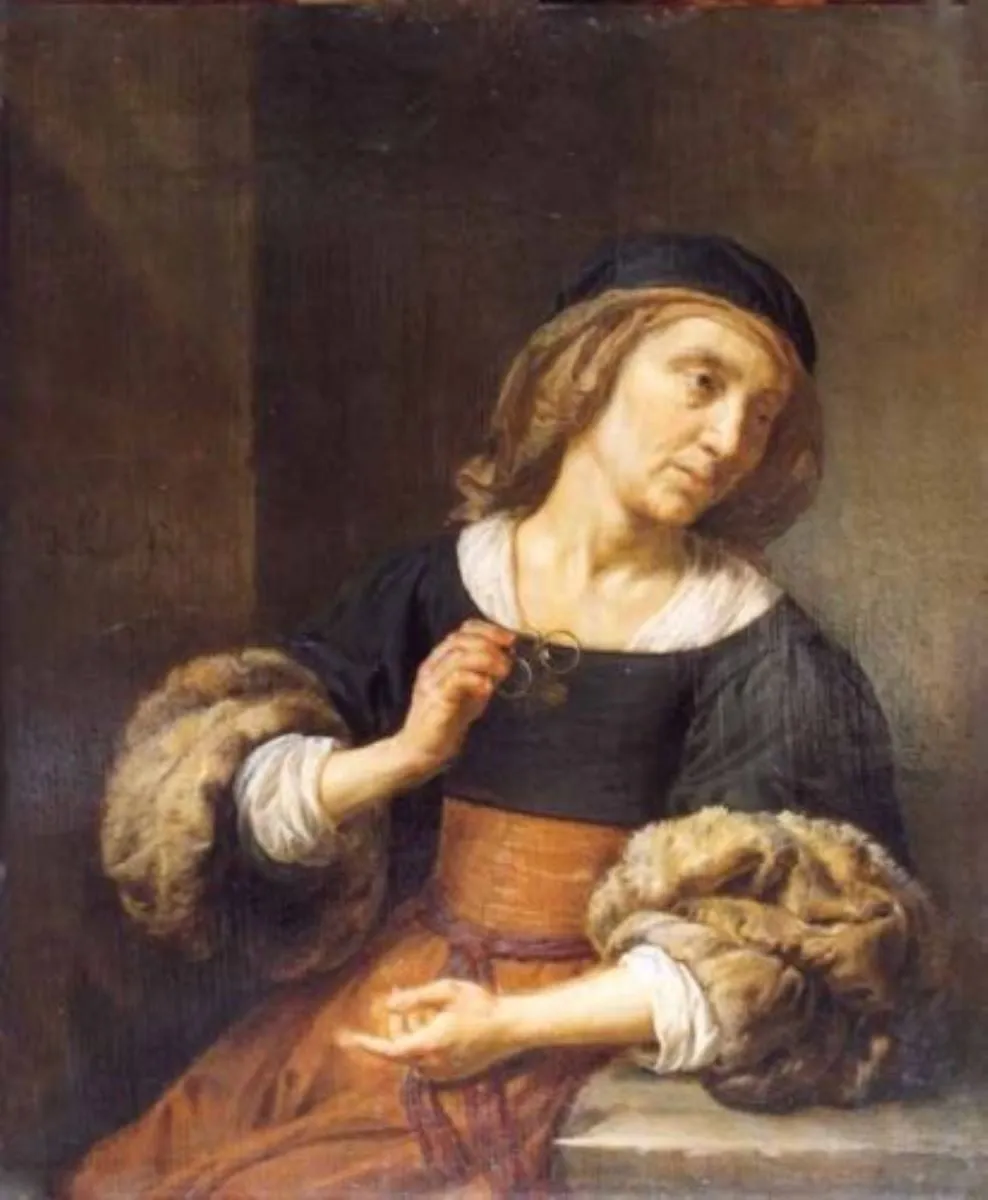 Bătrână cu ochelari, by Jan van Bylert, unspecified, 1650