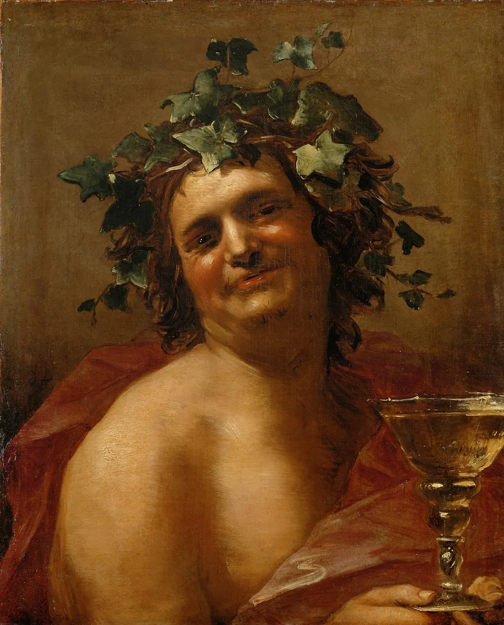Bacchus, by Jan van Dalen, oil, 1648