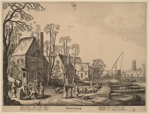 November, by Jan van de Velde