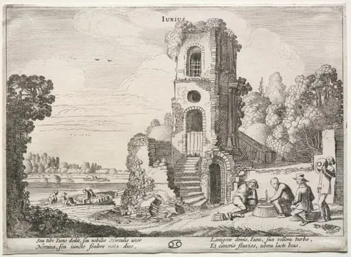 The Twelve Months: June, by Jan van de Velde